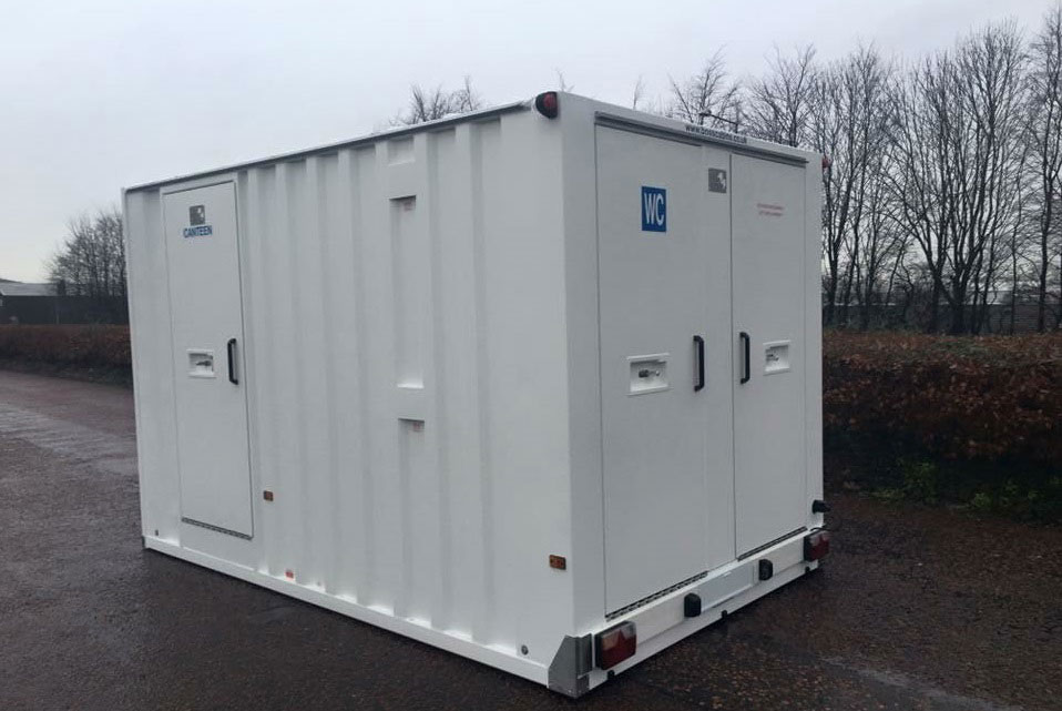 7 man welfare unit for hire