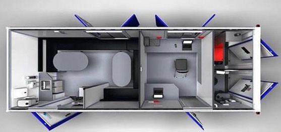 towable welfare unit