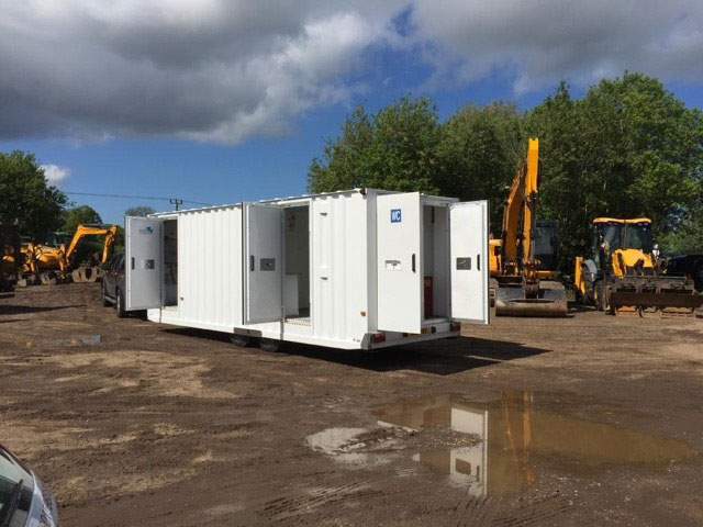 towable welfare unit